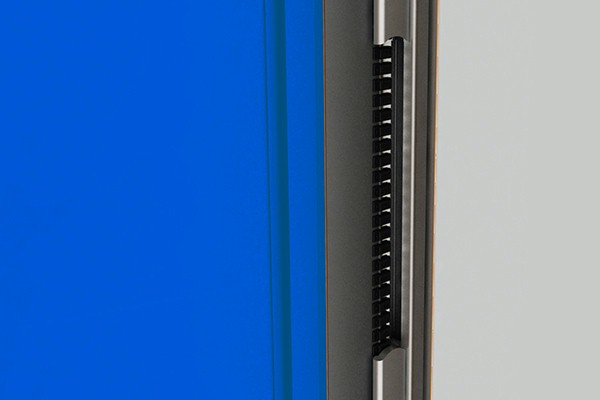 拉鏈結構剖視圖