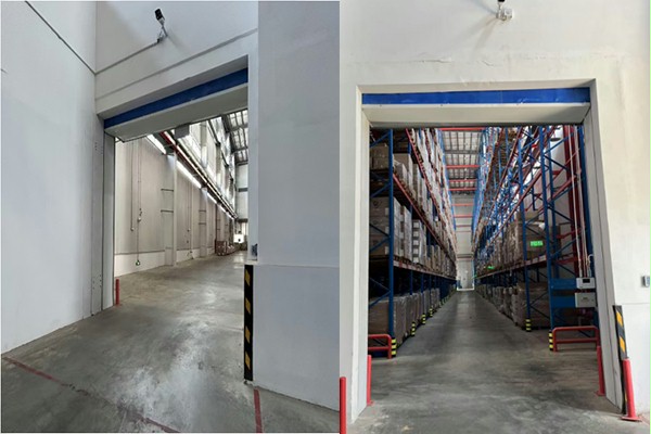 客戶安裝之前的現場